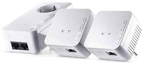 Devolo 9644 dLAN 550 WiFi Netzwerktechnik Bridge 802.11b/g/n an Wandsteckdose anschließbar