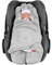 BYBOOM Baby Einschlagdecke für Babyschale, Universal Winter Decke/Kuscheldecke/Fußsack für Kindersitz, Kinderwagen oder Buggy, flauschig, kuschelig-warm, gemütlich und sehr weich