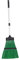 JVL Outdoor Garden Hard Bristled Broom Brush Rake with Extendable Handle