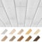 HEXIM panneaux de plafond en XPS - revêtement de plafond moderne en plastique polystyrène (motif P-14) panneaux muraux adaptés aux pièces humides