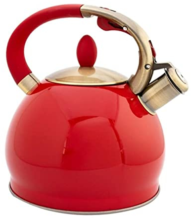 Bouilloire à Flûte Bouilloire Sifflante Bouilloire En Acier Inoxydable 3.5L Haute Capacité Sifflet À Gaz Bouilloire Cuisinière À Induction Théière Épaissir Bouilloire Bouilloire Sifflante Théières pou