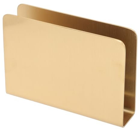 Ciieeo Porte-Serviettes en Papier Porte-Serviette pour Papier Cocktail décor d'or Porte-Serviette pour Table Distributeur de Serviettes Cocktail Nordique décorer décorations