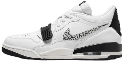 NIKE Air Jordan Legacy 312 Low Herren Sneaker Farbe: Weiß/Schwarz/Grau; Größe: EUR 42 | US 8.5 | UK 7.5