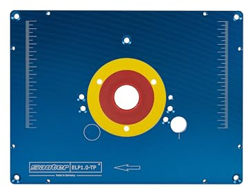 sauter Einlegeplatte Aluminium vorgebohrt für TREND/PERLES