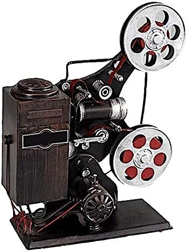 Modèle de projecteur de Film de Film – Modèle de projecteur en métal de Style Vintage – Accessoires de Figurines d'artisanat de Bureau pour décoration de Bureau à Domicile, Cadeau d'ornement