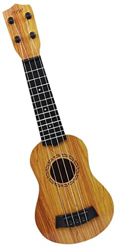 KOMBIUDA Musikspielzeug kleines Instrument kleine Ukulele für kinderinstrumente musikinstrumente für Musikinstrument für Ukulele - üben Ukulele Plastik