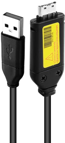 1.5M USB Charging Data Sync Cable for Samsung Digital Cameras, Universal Camera Charger Data Transfer Cable Compatible with Samsung Pl10 Pl100 Pl120 Pl121 Pl150 Pl151 Pl170 Es55 Es60 Suc-3 Suc-5 Suc-7