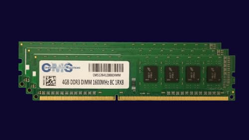 12 GB (3 x GB) RAM da compatibile con Dell Optiplex 7010 by cms C59