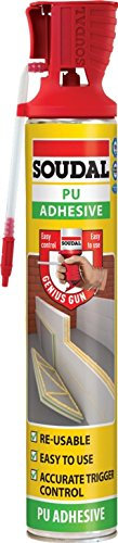 Soudal Genius Gun PU Adhesive Foam 750ml