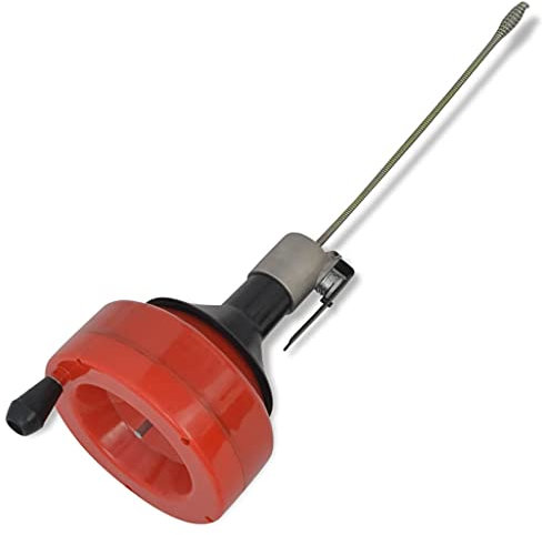 vidaXL Nettoyeur manuel/actionné par perceuse de canalisation 8 m