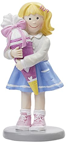 Color-Up Figur, Mädchen mit Schultüte II, 8,5cm