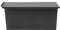 YARNOW Black Stainless Steel Loaf Pan with Lid, Non-Stick Bread Baking Mould for Home, Restaurant, Bakery, 22 x 12 x 10 cm, 450 g