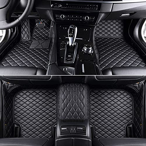 Auto Tappetini Su Misura In Pelle Per Ford Kuga 2019-2021(LHD), Tappetino Tappeto Antiscivolo Copertura Completa Abitacolo Inodoro Impermeabile Protezione 3D Moquette Accessori