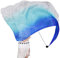 Seidenschal Poi Ball Bunte Seidenflagge Ribbon Streamer Bauch Tanzpraxis Stufe 200x70 cm Schleier