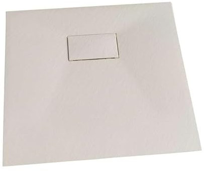 Sanotechnik Brausetasse 90 x 90 cm Steinoptik - Duschwanne SMC Duschtasse Brausewanne Brausetasse Duschbecken Dusche Wanne Bad Badezimmer