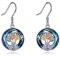 YFN Tulpen Ohrringe für Frauen Sterling Silber Kristall Blume Tulpen Schmuck(crystal)