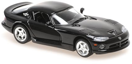 Minichamps 940144020 - Dodge Viper Coupe Black 1993 - Maßstab 1/43 - Modellauto