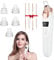 Aspiratore Punti Neri, Estrattore Punti Neri Elettrico con 5 livelli di aspirazione e 4 teste Blackhead Remover, Rimozione di Elettrico Comedone Estrattore Pulizia