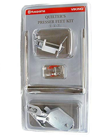 Husqvarna Viking Quilters Nähfuß-Kit, 413035302, Kunststoff, Säumenähnfuß, Nähfüße