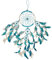Traumfänger Dreamcatcher 17/50 cm blau-weiß TF51