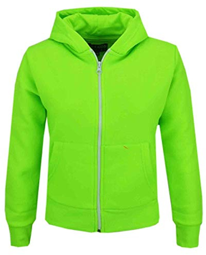 A2Z 4 Kids Girls Boys Classic Plain Tie Dye Print Full Zip Up Hooded Zipper Top Jacket Warm Zipped Coat Long Sleeve PE School Sweat Hoodie Casual Fashion Children Unisex Size 2-13 Years