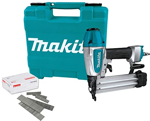 Makita AF506 18g Gauge Brad Air Pin Nailer with 30mm 18g Nails and Accessories