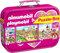 Schmidt Spiele Puzzle 56498 Playmobil 1 , 4 Kinderpuzzle im Metallkoffer, 2x60 und 2x100 Teile