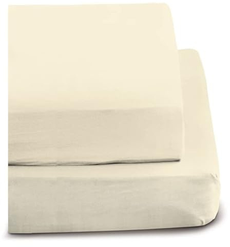 Irisette Interlock Spannbetttuch Neptun 0005 Natur 100 x 200 cm