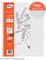 Whitelines WhiteLines 197075 Weißer Einband, weicher Einband, A4, 120 P, 8 mm, liniert, 80 g/m², Weiß