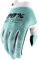 100% Unisex Handschuhe iTrack, Aqua - Türkis Weiß, XL, HU-GLO-0052