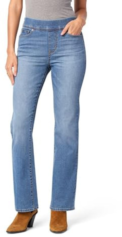 Levi Strauss Signature Gold Women's Totally Shaping Pull-On Bootcut Jeans High-Rise Stretch Denim (Also Available in Plus Size), Sea Ranch 5d, 14 Regular