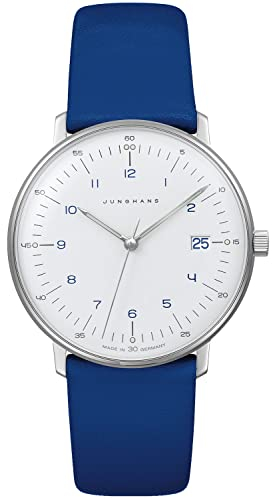 JUNGHANS max Bill Damenuhr Blau 47/4540.02