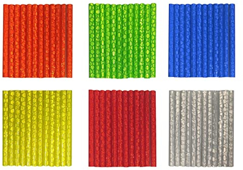 Shudyear 72 Pcs Bicycle Spoke Reflective Skins Bike Reflectors for Night Riding 360°Visibility,Suitable for Bikes, Motorcycles,Ebike Reflector,Safety Warnings and DIY Decorations,So Cool(Colorful)