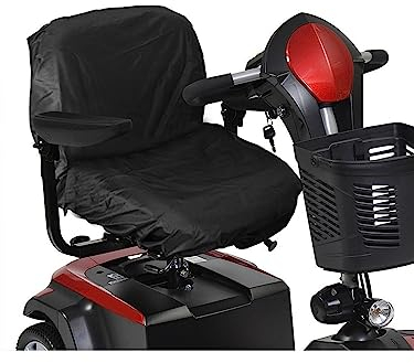 Elektromobil Regenschutz Wasserdichter Sitzbezug Für Elektrorollstuhl Elastischer Staubschutz Rollstuhl Zubehör | 46-90cm Electric Wheelchair Seat Oxford Cloth Chair