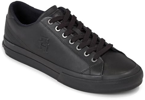 Tommy Hilfiger TH HI VULC STREET LOW LTH MONO, uni(gq), Gr. 43