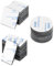 Klebepads Doppelseitig Extra Stark, Super-Klebrig,80 Stück Schaumstoff Klebepads,Montageband mit Quadrat,Rechteck,Rund,Doppelseitiges Schaumstoff Pads,Wasserfeste Montagepads fürZuhause,Büro,Auto