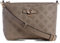 GUESS Damen Gerty Crossbody Top Zip Umhängetasche, Dark Taupe