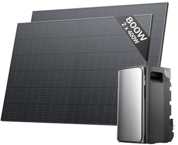 EcoFlow Stream Pro with 800W Rigid Solar Panels, 1.92kWh Power Plant
