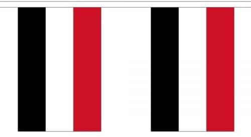 Wimpelkette Jemen 3 Meter 10 Flaggen FlagSuperstore