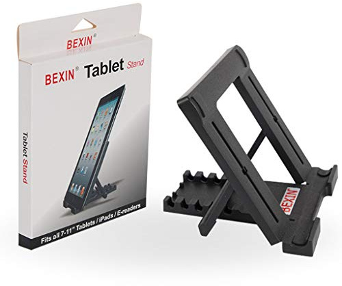 ECVGHD Universeller verstellbarer Desktop-Ständer, Halterung für Handy, Tablet, tragbar, faltbar, für iPod / Touch