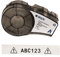 Brady (M21-500-595-WT) Vinylband für BMP21-PLUS; BMP21-LAB; BMP21 12.70 mm x 6.40 m Schwarz auf Weiß, 12.70mm x 6.40m