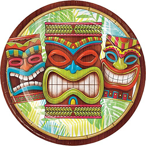 Creative Converting 327319 platos llanos de papel, multicolor