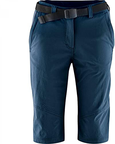 Maier Sports Lawa, Kurze Damen Wanderhose, Wasserabweisende Bermuda für Trekking und Hiking, PFC-frei, mSTRETCH pro 4 & Dryprotec