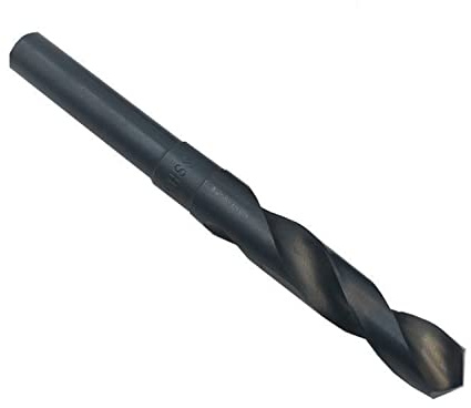 Yaowanguan HSS Drehen Bohrer - 26mm Reduzierter Schaft Hochgeschwindigkeitsstahl 9341 1/2 Inch Spirale/Bank Bohrer Öffner DIY Werkzeug für Edelstahl / Eisen / Kupfer / Aluminium / Holz/Kunststoff
