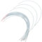VILLCASE 10 Pairs Carbon Steel Replacement Underwire Stainless Steel Wire Manual Womens Steel Wire Replacement E Cup D Cup Bra Accessories 42