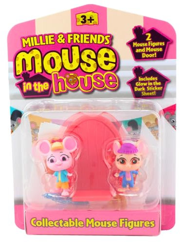 Toptoys2u Bargain Bundles Millie & Friends: Mouse in the House - Single Pack of 2 Figures