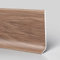 Raouoae Zócalos De Cocina De Aluminio Anodizado, Duraderos Y Fáciles De Limpiar, 125cm (juego De 2) | Material Engrosado, Ideal Para Interiores Modernos Y Decoración Elegante(Walnussholz,Höhe: 40mm)