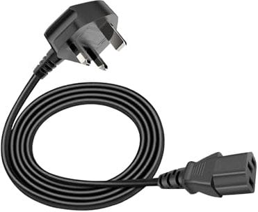 AC Power Cable Replacement for Yamaha HS7 HS8S HS8 HS5 Monitor Subwoofer Speaker 3 pin UK Power Cord Lead Plug
