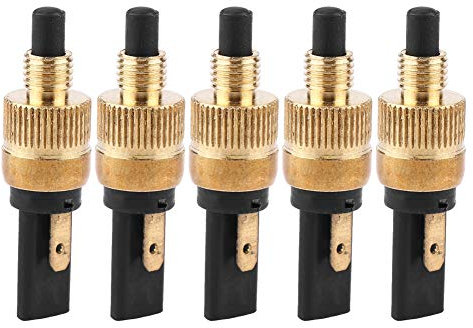 Uadme Interruttore Luce Freno Moto, 5 Pezzi Interruttore Freno Anteriore/Posteriore e Frizione, Ducat, Moto ATV Sport Dirt Pit Bici Elettrica, Bici Elettrica