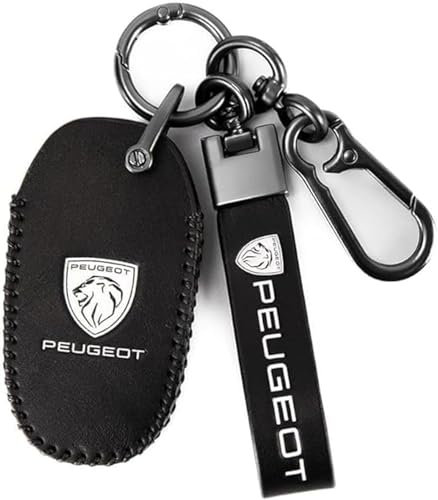 JYHBAQWN Porte-clés Peugeot 2008 (2014-2019), Badges, emblème, Style Vintage Classique,Einheitsgröße-B